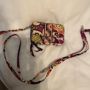 Vera Bradley Crossbody Wallet Purse